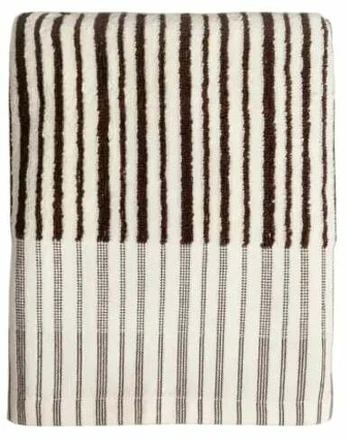 Vonios rankšluostis Homla Basic Demi 245786, ruda sp./balta sp., 90 cm x 50 cm