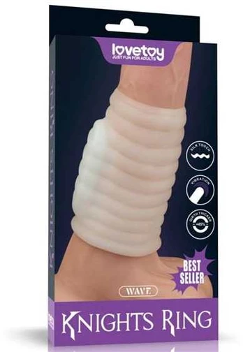 LOVETOY Vibrating Wave Knights Ring