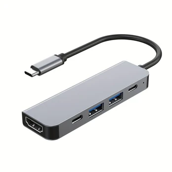 Wowssyo 5-in-1 USB-C adapteris su 4K vaizdu