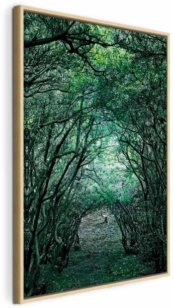 Artgeist Paveikslas - Žalias Pergola (1 Part) Vertical