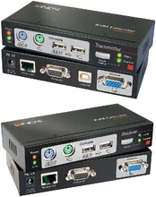 Lindy Cat5 KVM plėstuvas Combo 300 PS/2 USB ir VGA kaina