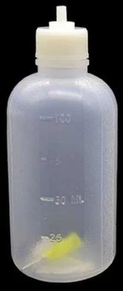 ESD buteliukas 100ml - su adata - skysčiams dozuoti