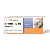 BRONTEX 30 mg tabletės N20 kaina