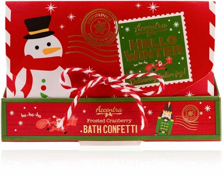Accentra 10g bath confetti HELLO WINTER in gift envelope