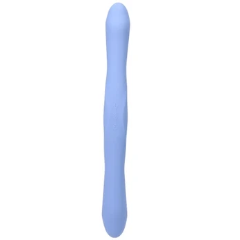 Doc Johnson TRYST Duet Double-Ended Silicone System Remote Periwinkle