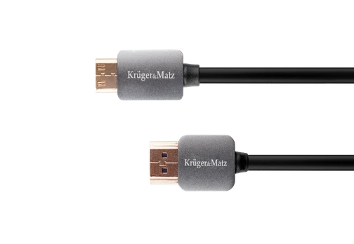 Kruger & Matz HDMI – miniHDMI kabelis (A-C) 1.8m