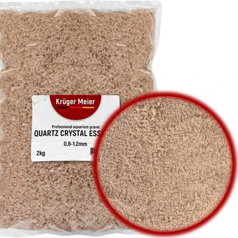 Gruntas akvariumui Kruger Meier, smulkus