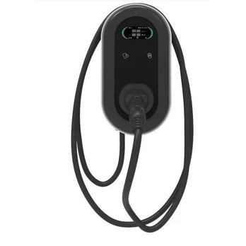 Įkrovimo stotelė su Type 2 laidu 5m ilgio nuo 3,6 kW iki 22 kW