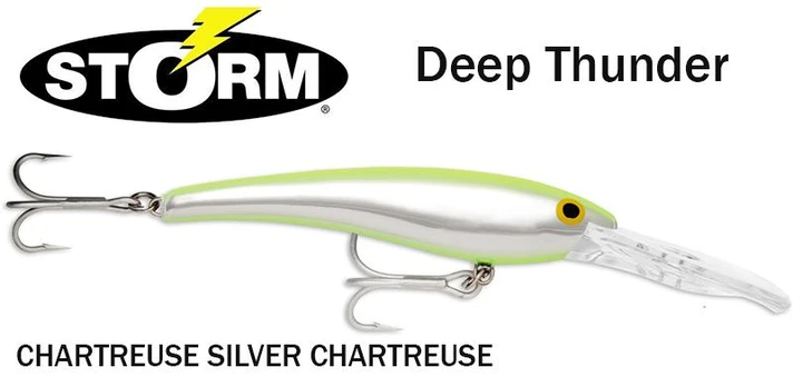 Vobleris Storm Deep Thunder Chartreuse Silver Chartreuse 11 cm