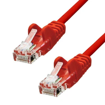 Proxtend CAT5e U/UTP CCA PVC Ethernet Cable Raudona 50cm