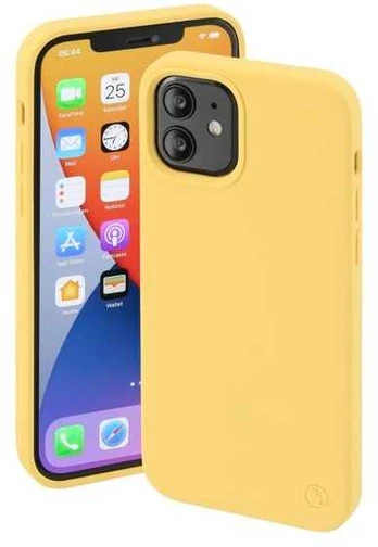 HAMA MAGCASE FINEST SENSE CASE IPHONE 12/12 PRO Geltonas 00196794