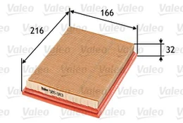 Oro filtras VALEO 585083 kaina