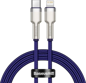 USB kabelis Baseus USB-C - Žaibas 1 m Violetinė (baseus _ 20210316153516)