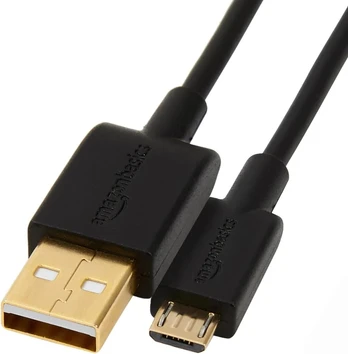 Usb A į Micro Usb 2.0 kabelių rinkinys, 5 vnt., 3m, juodi