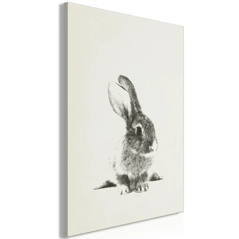 Artgeist Paveikslas - Fluffy Bunny (1 Part) Vertical