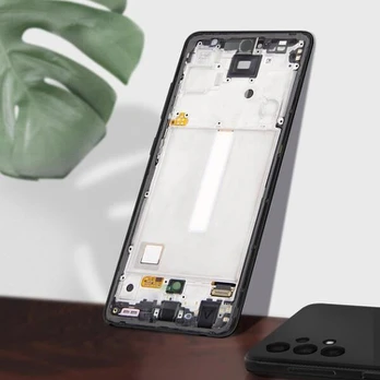LCD ekranas - Samsung - Galaxy A52/A52s - Originalus - Juodas - 5,5 colių
