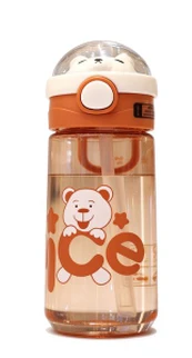 Vaikiška vandens gertuvė 550 ml, ruda