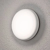 LED lauko sieninis šviestuvas Cesena, apvalus