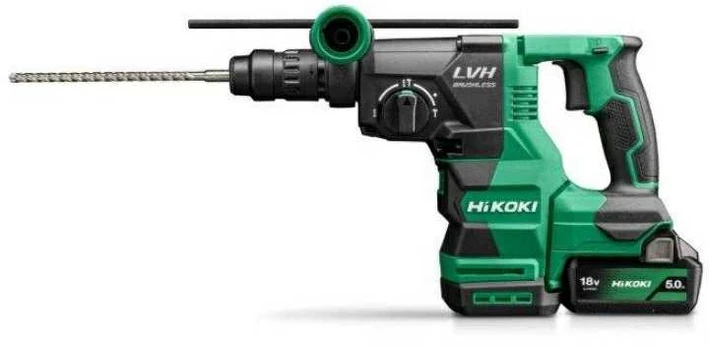 HIKOKI Perforatorius 18V DH1826DCWPZ 3,2J 2x5,0Ah BL HITSYSTEM +UCHWYT 13mm