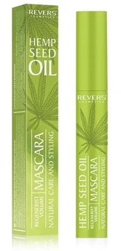 Blakstienų tušas Revers Hemp Seed Oil, 12 ml