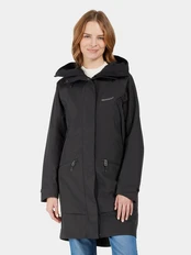 Didriksons Ilma Parka 8 moteriškas paltas - juodas, L dydis kaina