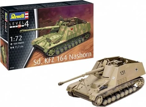 Revell Plastikinis modelis SD.Kfz. 164 Nashorn 1/72