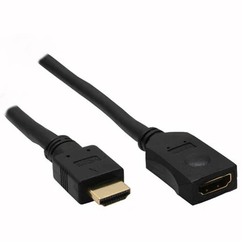 Kabelis InLine HDMI - HDMI 1m juoda (17631G)