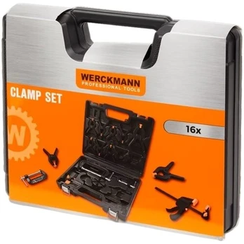 WERCKMANN suspaudimo įrankių rinkinys, 16 vnt