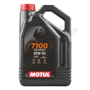 Alyva MOTUL 7100 20W50 Sintetinė - 4T - 4L