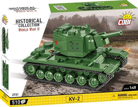Konstruktorius Cobi KV-2 1/48 2731, 510 d.
