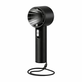 Įkraunamas rankinis ventiliatorius USB, reguliuojamas, 1 vnt.