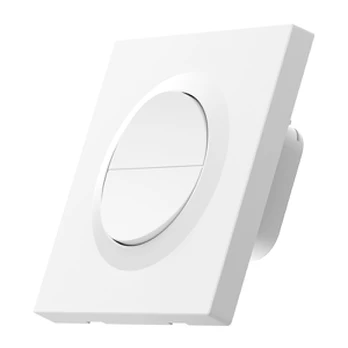 SONOFF MINI-ZB2GS-E ZigBee dviejų kanalų sieninis jungiklis.
