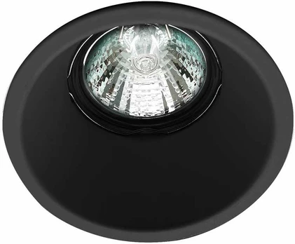 Įleidžiamas šviestuvas ROB, GU10, juodas