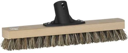 Vikan Gulvskrubbe 30 cm Stiv med Gevind Træ,1 Stk