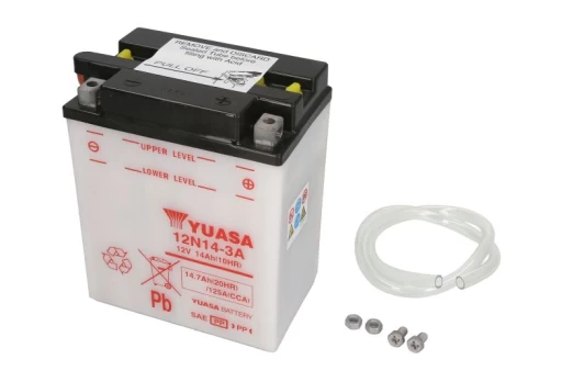 Akumuliatorius YUASA 12N14-3A YUASA 12V 14,7Ah 125A D+