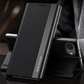 Sleep Case Pro for iPhone 16e with Flip and Stand - Black kaina