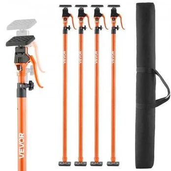 Spintelės kėlimo atramos, 4 vnt, 125-291 cm
