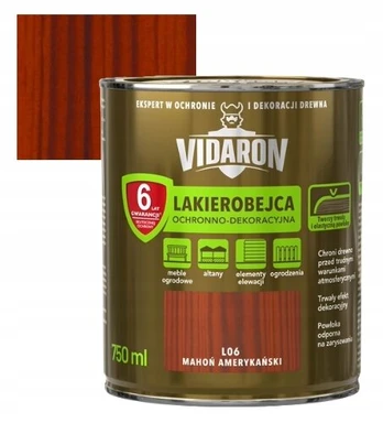 Amerikietiškas raudonmedžio apsauginis lakas, 0,75l.