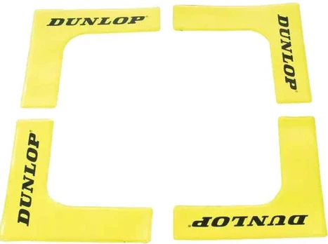 Kampai teniso kortui DUNLOP 8vnt geltoni