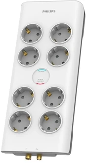 PHILIPS apsauga nuo viršįtampio 8 lizdų