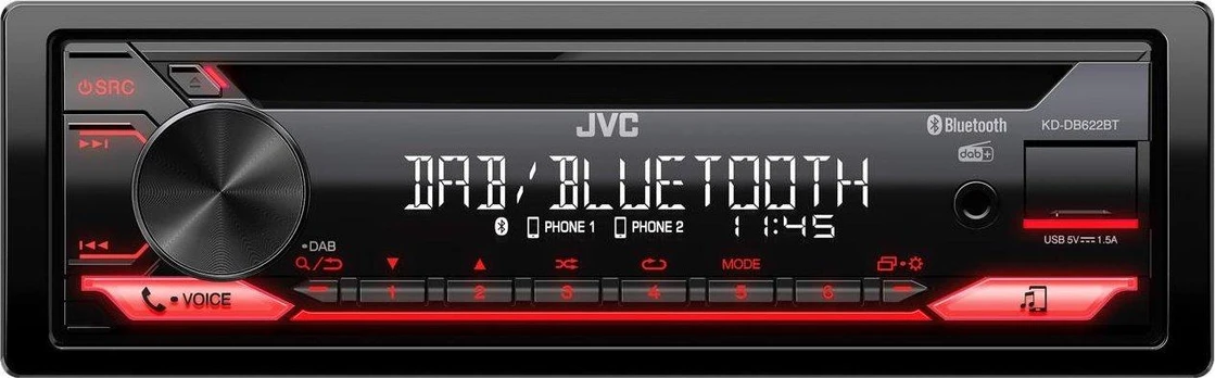 JVC KD-DB622BT-ANT automagnetola