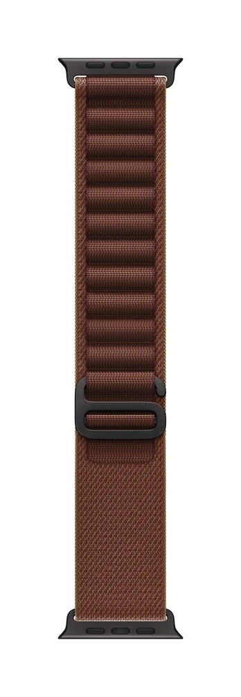 49mm Burgundy Alpine - Loop - Small - Black Titanium Finish