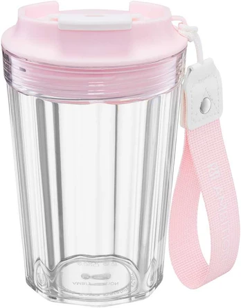 Puodelis na wodę Bliss 420 ml rožinė AMBITION