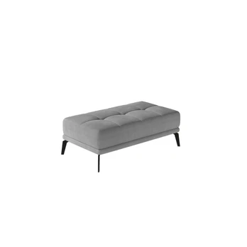 Pufas Torrense Monolith 84, pilkas, 75 cm x 140 cm x 45 cm
