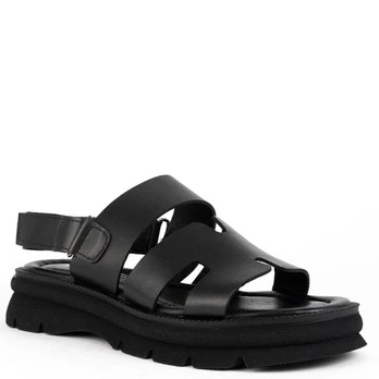 SERGIO MORETTI Basutės moterims, Juoda, Sandals