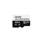 MEMORY MICRO SDXC 64GB UHS-I/LMSHGED064G-BCNNG LEXAR kaina