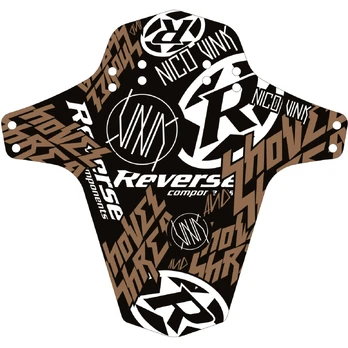 Reverse Nico Vink Stickerbomb purvasaugis | Black - White - Copper