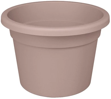 Plastikinis kambarinis vazonas PREMIUM 24,7x17,6cm, gelsvos sp.