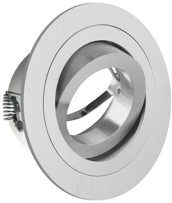 MORENA lubinis taškinis šviestuvas, IP20, apvalus, inox