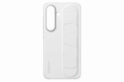 Dėklas Samsung Galaxy S25 Standing Grip White